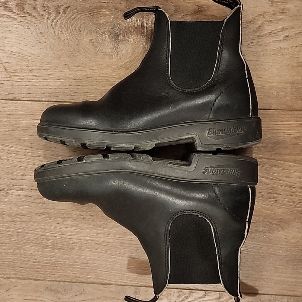 Blundstone Chelsea Boots Original #510 Black Leather Classic Women's size 7.5 - Picture 6 of 16